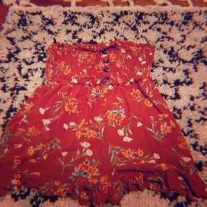 sleeveless romper from American eagle